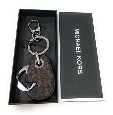 Michael Kors Harrison Bottle Opener Kayfob Boxed (Brown/Black)